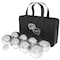 Toy Time Petanque/Boules Set for Bocce with 8 Steel Tossing Balls, Cochonnet, and Case, Outdoor , Adults/Kids 845572MKT - alternate 1